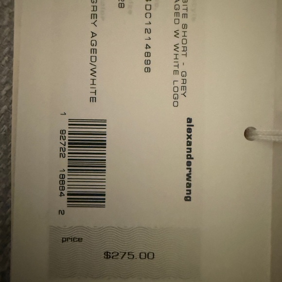 Alexander Wang High-Rise Black Denim - Picture 3 of 4